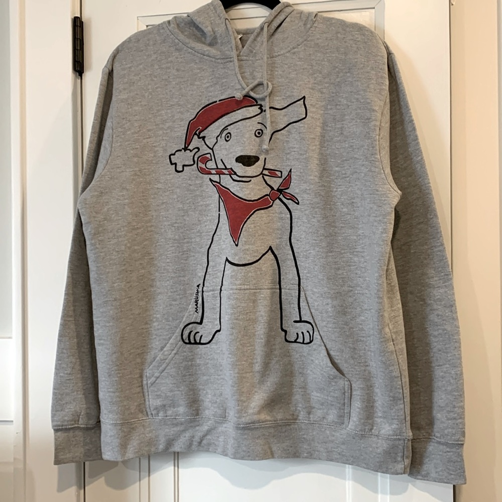 Marushka Dog Print Hoodie